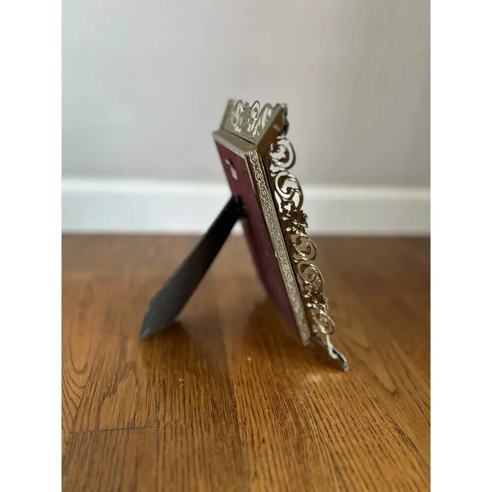 Vintage ornate metal